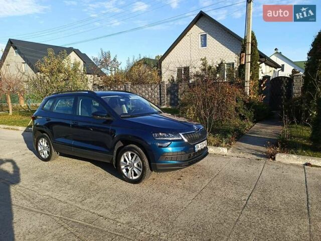 Синий Шкода Karoq, объемом двигателя 1.4 л и пробегом 21 тыс. км за 25300 $, фото 17 на Automoto.ua