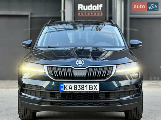 Синий Шкода Karoq, объемом двигателя 1.4 л и пробегом 58 тыс. км за 23950 $, фото 10 на Automoto.ua