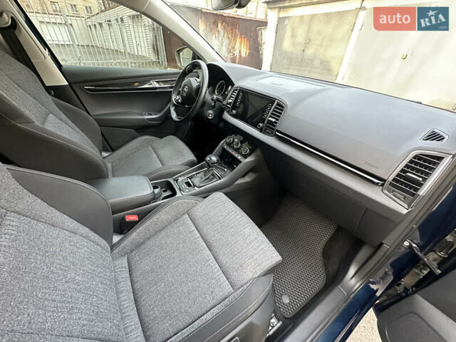 Синий Шкода Karoq, объемом двигателя 1.4 л и пробегом 25 тыс. км за 23200 $, фото 14 на Automoto.ua