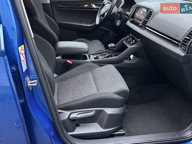 Синий Шкода Karoq, объемом двигателя 1.4 л и пробегом 57 тыс. км за 23999 $, фото 12 на Automoto.ua