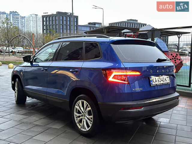 Синий Шкода Karoq, объемом двигателя 1.4 л и пробегом 57 тыс. км за 23999 $, фото 3 на Automoto.ua