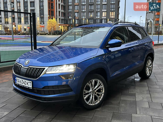 Синий Шкода Karoq, объемом двигателя 1.4 л и пробегом 57 тыс. км за 23999 $, фото 8 на Automoto.ua