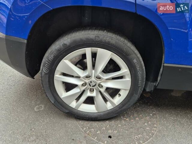 Синий Шкода Karoq, объемом двигателя 1.4 л и пробегом 115 тыс. км за 20500 $, фото 10 на Automoto.ua