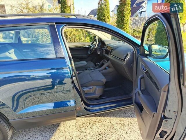 Синий Шкода Karoq, объемом двигателя 1.4 л и пробегом 21 тыс. км за 25300 $, фото 3 на Automoto.ua