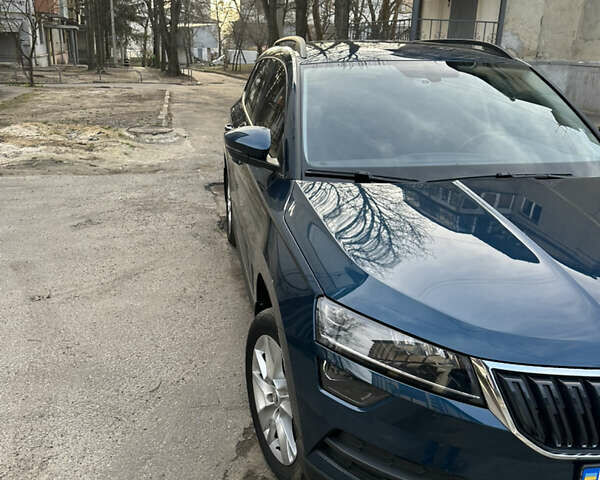 Синий Шкода Karoq, объемом двигателя 1.4 л и пробегом 25 тыс. км за 23200 $, фото 7 на Automoto.ua