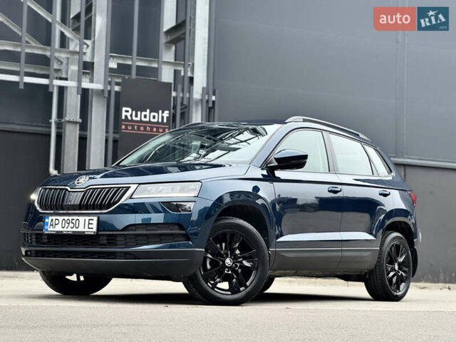 Синий Шкода Karoq, объемом двигателя 1.4 л и пробегом 19 тыс. км за 24950 $, фото 5 на Automoto.ua