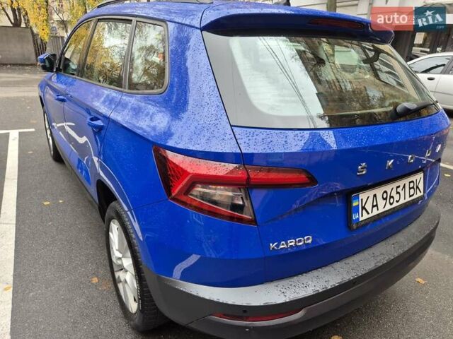 Синий Шкода Karoq, объемом двигателя 1.4 л и пробегом 115 тыс. км за 20500 $, фото 12 на Automoto.ua