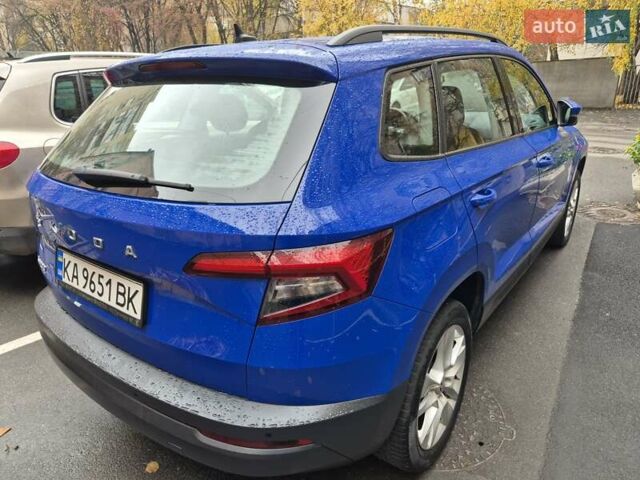 Синий Шкода Karoq, объемом двигателя 1.4 л и пробегом 115 тыс. км за 20500 $, фото 3 на Automoto.ua