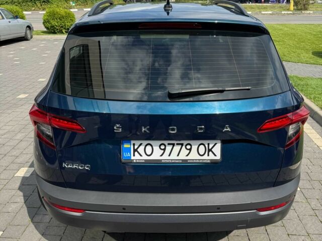 Синий Шкода Karoq, объемом двигателя 1.4 л и пробегом 33 тыс. км за 27200 $, фото 5 на Automoto.ua