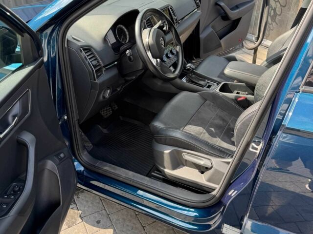 Синий Шкода Karoq, объемом двигателя 1.4 л и пробегом 33 тыс. км за 27200 $, фото 11 на Automoto.ua
