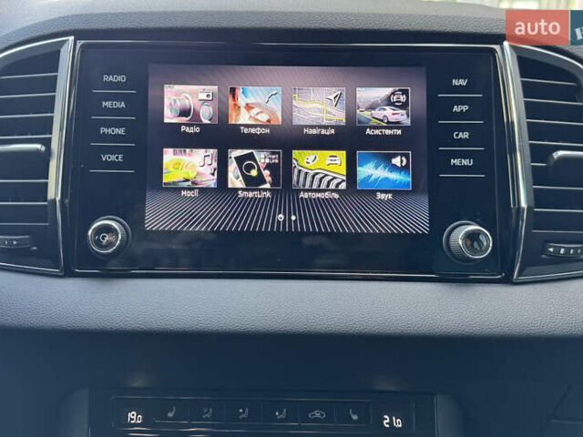 Синий Шкода Karoq, объемом двигателя 1.4 л и пробегом 21 тыс. км за 27700 $, фото 20 на Automoto.ua