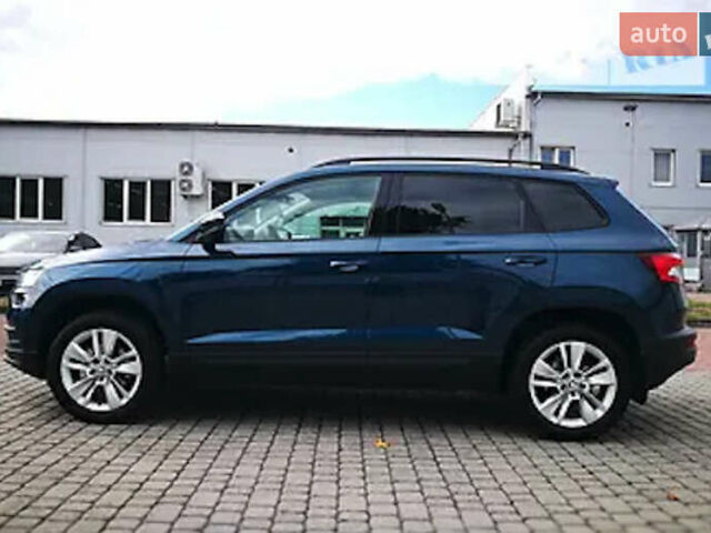 Синий Шкода Karoq, объемом двигателя 1.4 л и пробегом 33 тыс. км за 27500 $, фото 2 на Automoto.ua