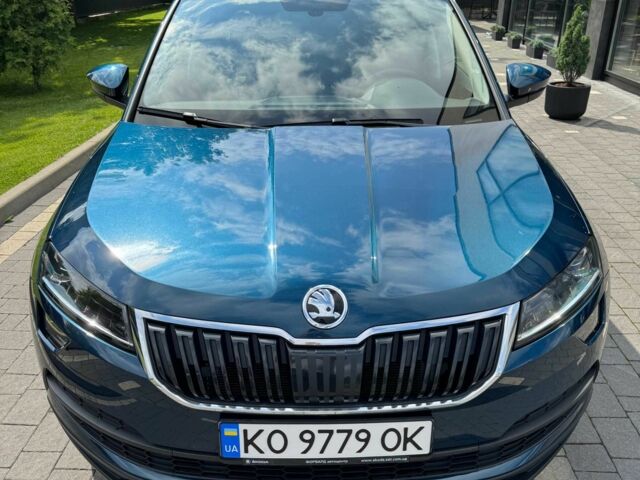 Синий Шкода Karoq, объемом двигателя 1.4 л и пробегом 33 тыс. км за 27200 $, фото 4 на Automoto.ua