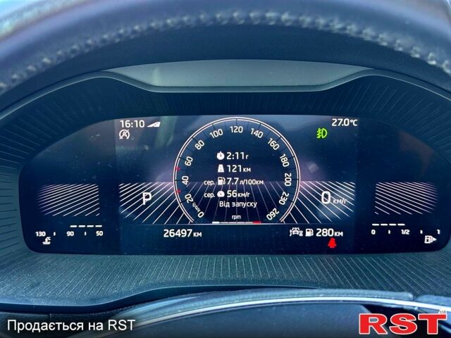 Синий Шкода Karoq, объемом двигателя 1.4 л и пробегом 26 тыс. км за 26900 $, фото 6 на Automoto.ua