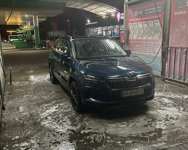 Синій Шкода Karoq, об'ємом двигуна 1.4 л та пробігом 40 тис. км за 27000 $, фото 1 на Automoto.ua