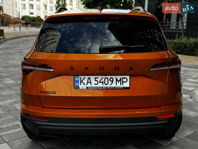 Помаранчевий Шкода Karoq, об'ємом двигуна 1.4 л та пробігом 8 тис. км за 26700 $, фото 8 на Automoto.ua