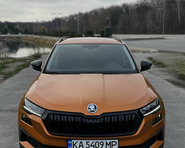 Оранжевый Шкода Karoq, объемом двигателя 1.4 л и пробегом 9 тыс. км за 28300 $, фото 7 на Automoto.ua