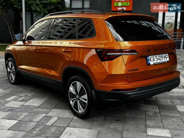Помаранчевий Шкода Karoq, об'ємом двигуна 1.4 л та пробігом 8 тис. км за 26700 $, фото 9 на Automoto.ua
