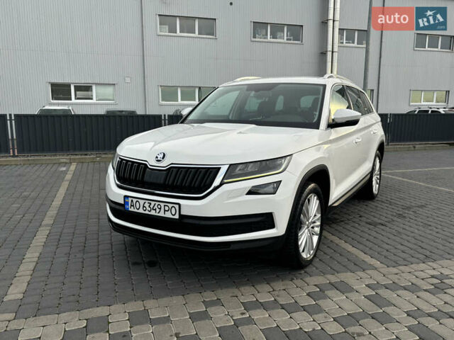 Білий Шкода Kodiaq, об'ємом двигуна 2 л та пробігом 248 тис. км за 21499 $, фото 2 на Automoto.ua