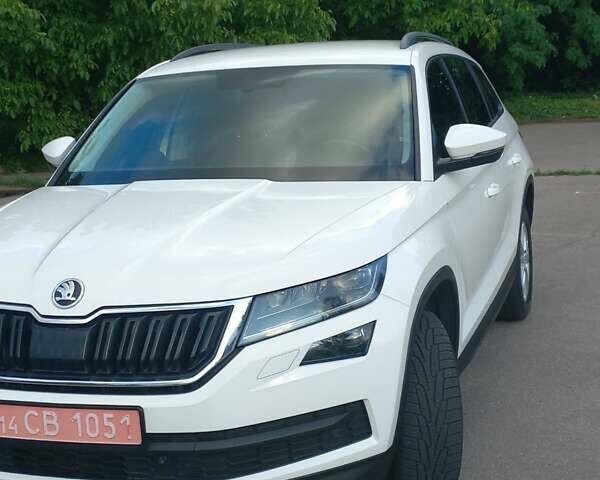 Белый Шкода Kodiaq, объемом двигателя 2 л и пробегом 241 тыс. км за 21900 $, фото 19 на Automoto.ua