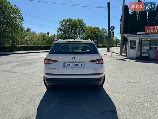 Белый Шкода Kodiaq, объемом двигателя 1.97 л и пробегом 65 тыс. км за 31000 $, фото 4 на Automoto.ua