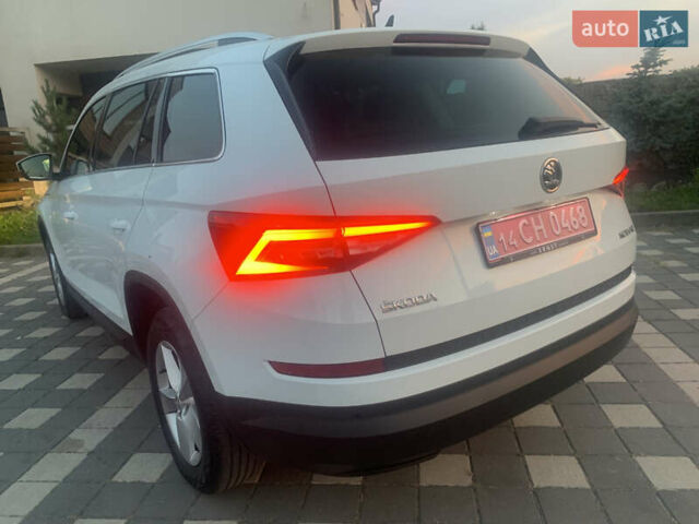 Белый Шкода Kodiaq, объемом двигателя 2 л и пробегом 244 тыс. км за 22800 $, фото 13 на Automoto.ua