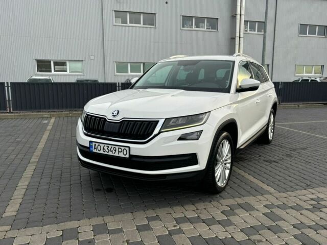 Білий Шкода Kodiaq, об'ємом двигуна 2 л та пробігом 248 тис. км за 21499 $, фото 1 на Automoto.ua