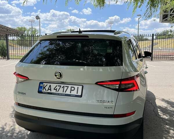 Белый Шкода Kodiaq, объемом двигателя 1.98 л и пробегом 140 тыс. км за 28700 $, фото 15 на Automoto.ua