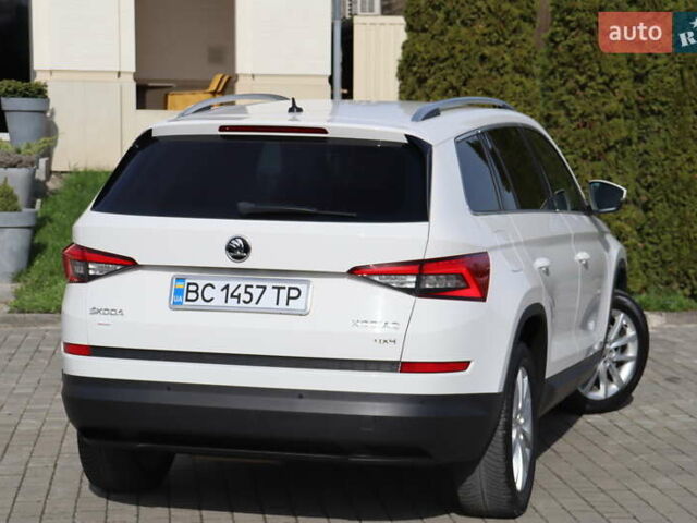 Белый Шкода Kodiaq, объемом двигателя 2 л и пробегом 228 тыс. км за 26200 $, фото 13 на Automoto.ua
