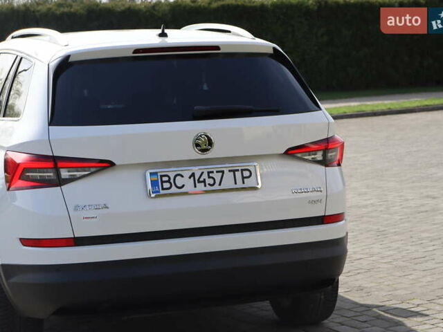 Белый Шкода Kodiaq, объемом двигателя 2 л и пробегом 228 тыс. км за 26200 $, фото 9 на Automoto.ua