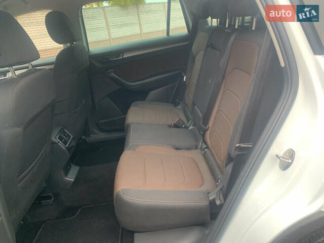 Белый Шкода Kodiaq, объемом двигателя 2 л и пробегом 244 тыс. км за 21950 $, фото 16 на Automoto.ua