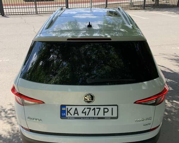 Белый Шкода Kodiaq, объемом двигателя 1.98 л и пробегом 140 тыс. км за 28700 $, фото 13 на Automoto.ua