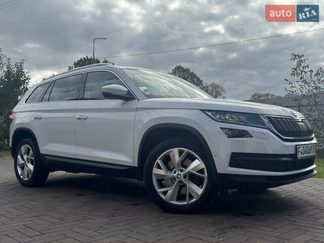 Белый Шкода Kodiaq, объемом двигателя 1.97 л и пробегом 169 тыс. км за 26999 $, фото 9 на Automoto.ua