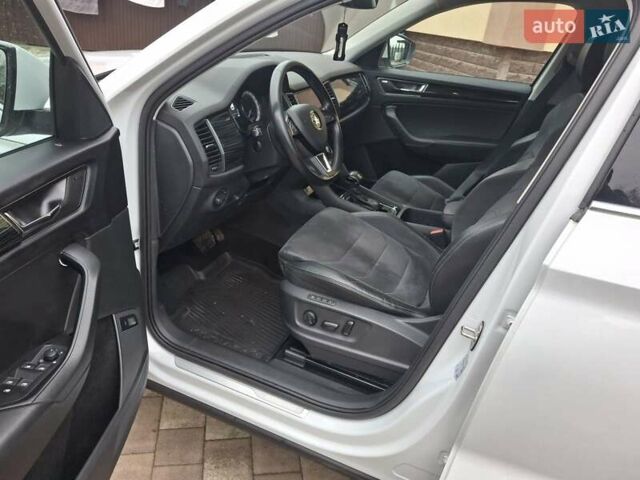 Белый Шкода Kodiaq, объемом двигателя 2 л и пробегом 198 тыс. км за 23999 $, фото 9 на Automoto.ua