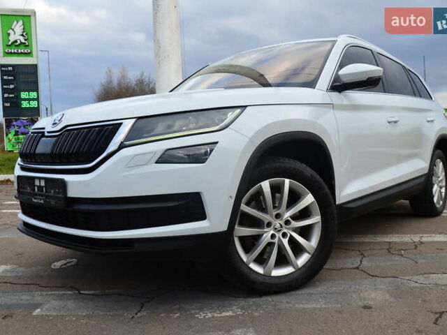 Білий Шкода Kodiaq, об'ємом двигуна 2 л та пробігом 245 тис. км за 26750 $, фото 8 на Automoto.ua