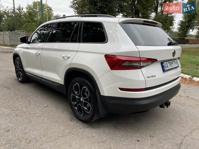 Белый Шкода Kodiaq, объемом двигателя 1.98 л и пробегом 252 тыс. км за 22500 $, фото 12 на Automoto.ua