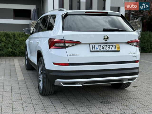 Белый Шкода Kodiaq, объемом двигателя 1.97 л и пробегом 230 тыс. км за 26999 $, фото 17 на Automoto.ua