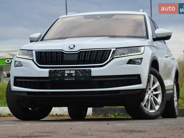 Білий Шкода Kodiaq, об'ємом двигуна 2 л та пробігом 245 тис. км за 26750 $, фото 15 на Automoto.ua