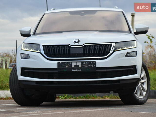 Білий Шкода Kodiaq, об'ємом двигуна 2 л та пробігом 245 тис. км за 26750 $, фото 14 на Automoto.ua