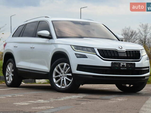 Білий Шкода Kodiaq, об'ємом двигуна 2 л та пробігом 285 тис. км за 25950 $, фото 24 на Automoto.ua