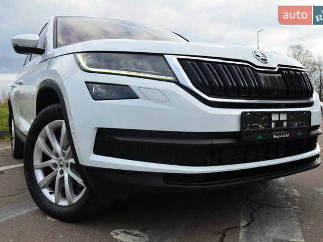 Білий Шкода Kodiaq, об'ємом двигуна 2 л та пробігом 245 тис. км за 26750 $, фото 19 на Automoto.ua