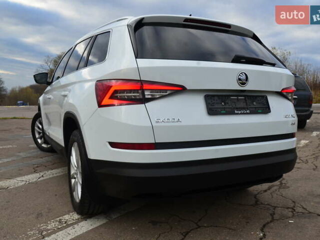 Білий Шкода Kodiaq, об'ємом двигуна 2 л та пробігом 285 тис. км за 25950 $, фото 25 на Automoto.ua
