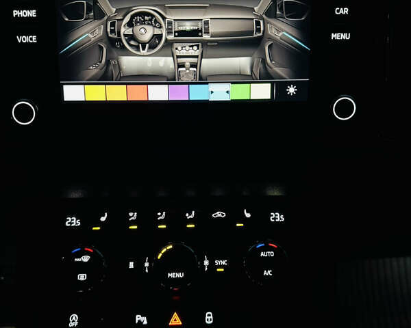 Білий Шкода Kodiaq, об'ємом двигуна 1.97 л та пробігом 218 тис. км за 27300 $, фото 33 на Automoto.ua