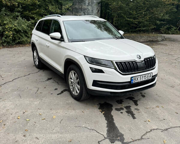 Білий Шкода Kodiaq, об'ємом двигуна 1.97 л та пробігом 218 тис. км за 27300 $, фото 1 на Automoto.ua