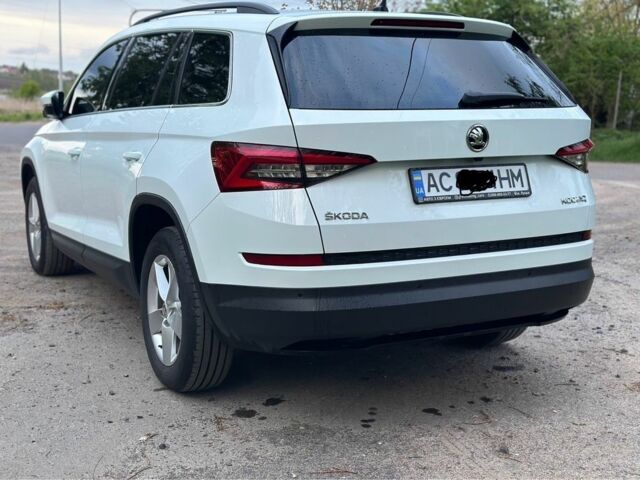 Белый Шкода Kodiaq, объемом двигателя 2 л и пробегом 222 тыс. км за 25500 $, фото 12 на Automoto.ua