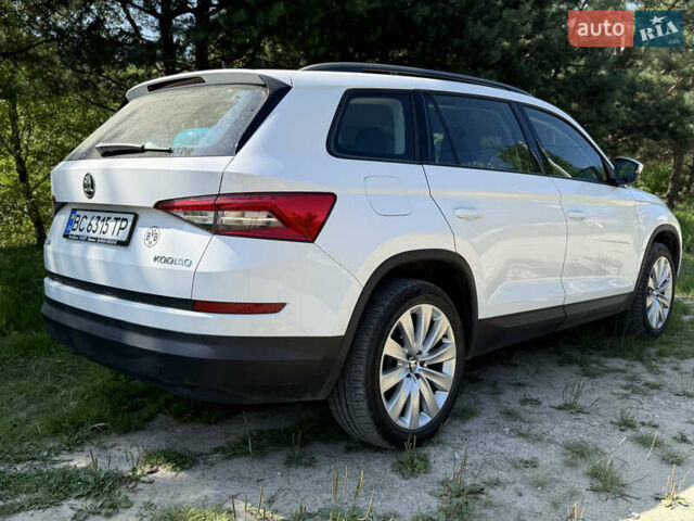 Білий Шкода Kodiaq, об'ємом двигуна 1.4 л та пробігом 78 тис. км за 19499 $, фото 3 на Automoto.ua