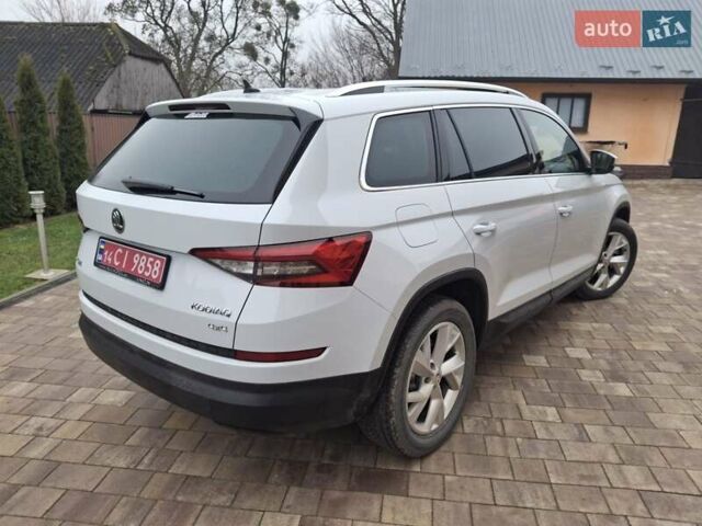 Белый Шкода Kodiaq, объемом двигателя 2 л и пробегом 198 тыс. км за 23999 $, фото 3 на Automoto.ua