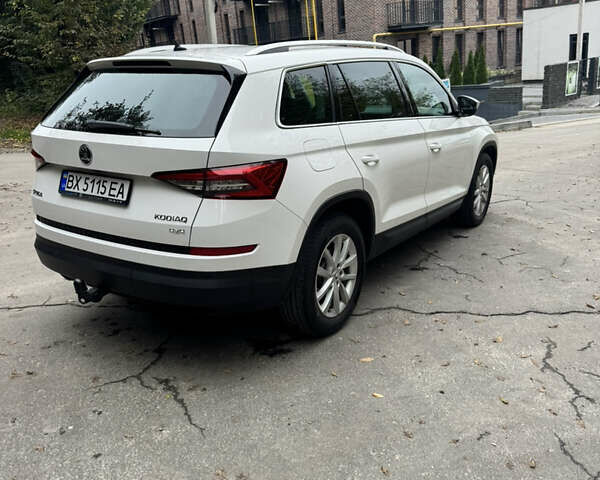 Білий Шкода Kodiaq, об'ємом двигуна 1.97 л та пробігом 218 тис. км за 27300 $, фото 8 на Automoto.ua