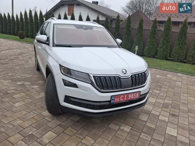 Белый Шкода Kodiaq, объемом двигателя 2 л и пробегом 198 тыс. км за 23999 $, фото 11 на Automoto.ua