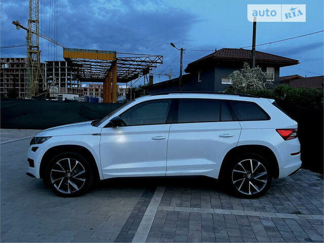 Білий Шкода Kodiaq, об'ємом двигуна 2 л та пробігом 184 тис. км за 28500 $, фото 5 на Automoto.ua